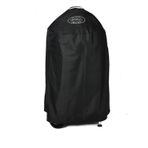 RÖSLE Smoker No.1 F50/F50-S odun kömürü küre mangal örtüsü, yüksek kaliteli koruyucu kılıf,%100 polyester, sabitlemek için pratik cırt cırtlı, su geçirmez