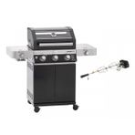 Rösle Videro Gazlı Barbekü Siyah G3-S