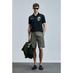 Ross Spor Erkek Chino Şort Slim Fit Yeşil