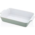 Rossallını Lıfe Brandanı Buyuk Dıkdortgen Yesıl Fırın Kabı 44X26X8 Cm