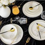Rossel Premium Tree Of Life Bone China 24 Parça Yemek Takımı Ekselans-320
