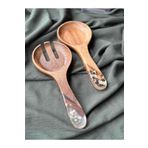 Rossev Akasya 2 Parça Salata Servis Seti