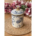 Rossev Blue Emaye Kavanoz-15 cm - 1 Adet - 100 ml - Renkli