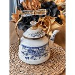 Rossev Blue Emaye Kettle - Renkli