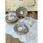 Rossev Bolero Ala Çay Seti 6 Kişilik 12 Parça - Renkli - 100 ml