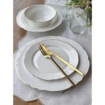Rossev Elegance Gold 24 Parça 6 Kişilik Yemek Takımı
