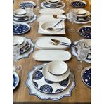Rossev Modern Monako 46 Parça 6 Kişilik Yemek Takımı