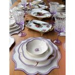 Rossev Porselen Yemek Takımı 6 Kişilik 44 Parça Alessa Antique