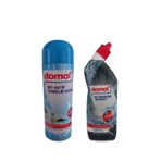 ROSSMANN Domol Wc Temizleme Köpüğü 500 Ml + Sıvı Tuvalet Temizleyicisi Kir Ve Kireç Çözücü 750 Ml