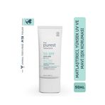 ROSSMANN Yağlı Ve Karma Ciltler Için Matlaştırıcı Güneş Koruyucu Krem Spf 50, 50 Ml.