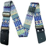 Rota G-Strap Squared Elegance Deri Uçlu Ukulele Ve Gitar Askısı