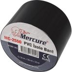 Rota Style Elektrikçi Bandı Siyah Izole Elektirik Kablo Bant Bandı Pvc 0.13 mm Kalınlık 50 mm Geniş 25