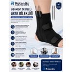 Rotantix Ligament Destekli Ayak Bilekliği Bandajı - - Sakatlık - Iyileşme - Çatlak ve Kırık - Standart