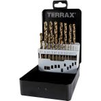 Rothenberger Terrax By Ruko 19 Parça Hsse Co 5 Kobalt Alaşımlı Matkap Ucu Seti - Gri