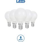 ROTHER RTL09201 Rother G45 LED Ampul 6W E14 470 Lümen 6000K Beyaz Işık Enerji Tasarruflu Ampul 5 Adet