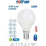 ROTHER RTL09201 Rother G45 LED Ampul 6W E14 470 Lümen 6000K Beyaz Işık - Enerji Tasarruflu Ampul