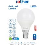 ROTHER RTL09211 Rother G45 LED Ampul 6W E14 470 Lümen 4000K Gün Işığı - Enerji Tasarruflu Ampul