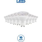 ROTHER RTL11101-10 Rother GU10 LED Spot Ampul 6W 540 Lümen 6000K Beyaz Işık Enerji Tasarruflu Ampul 10 Adet