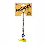 Rotifish Rotipet Kuş Oyuncağı Akrilik Şekilli Sarkaç Yunus Renkli