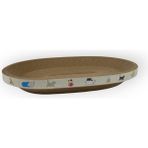Rotipet Karton Kedi Tırmalama Elips Yatağı Large 54x37x9 cm Doğal Karton Malzeme ile Kedinizin Konforu İçin