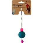 Rotipet Şekilli Plastik Toplu Sarkaç Kuş Oyuncağı