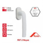 Roto R07.2 Beyaz 43 mm Samba Pencere Kolu