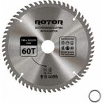 Rotor Daire Testere Bıçağı 180X22,2/20 mm 60T – Ahşap Kesim (Avuç Taşlama) Adaptörlü