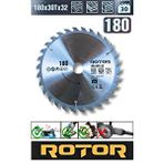 ROTOR Daire Testere Bıçağı 180x32 30t Ağaç Kesme Diski