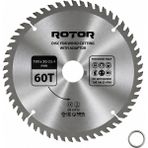 Rotor Daire Testere Bıçağı 190X30/25,4 mm 60T – Ahşap Kesim (El Tipi ve Gönye Testere) Adaptörlü