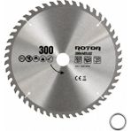 Rotor Daire Testere Bıçağı 300X32/25,4 mm 48T – Ahşap Kesim (Gönye ve Tezgah Tipi Testere) Adaptörlü