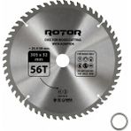 Rotor Daire Testere Bıçağı 305X32/25,4 mm 56T – Ahşap Kesim (Gönye ve Tezgah Tipi Testere) Adaptörlü