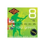 Rotosound R8 Yeşil Elektro Gitar Teli Seti