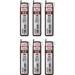 Rotring 0.5 mm 2B Kalem Uçları 6'lı Set Yüksek Performanslı Yazım İçin