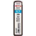 Rotring 0.7 mm Uç Min Siyah 1 Adet Rotring Siyah Kalem Uçu 0.7 mm 1 Adet - HB - 0,7