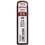 Rotring 12 Adet 0.5 2B Kurşun Kalem Ucu Yüksek Kaliteli Yazım Deneyimi