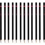 Rotring 12'li Sınav Kalemi 2B Siyah Renkli Kalemler 2090068 Parça Sayısı