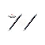Rotring 2 ADET SİYAH TEK FİYAT / 2 Adet Siyah Tikky Versatil 0,7 Uçlu Kalem