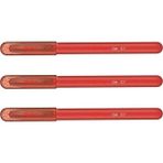 Rotring 2114438 Kırmızı 0.7 mm 3 Adet Jel Mürekkepli Kalem