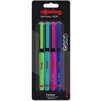 Rotring 2166331 4'lü Keçe Uçlu Kalem