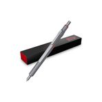 Rotring 600 Silver Krom Üstten Basmalı Jel Tükenmez Kalem