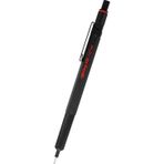 Rotring 600 Siyah 0.7 mm Tekli Kutu Versatil Kalem