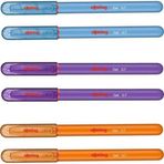 Rotring Jel Mürekkepli 3 Renk (Mavi-Mor-Turuncu) 6'lı Kalem Seti