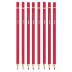 Rotring Kırmızı Kalem 12 Adet Kırmızı Kurşun Kalem Kırmızı Kopya Kalemi Başlık Kalemi Öğrenci Okul
