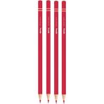 Rotring Kırmızı Kalem 4 Adet Kırmızı Kurşun Kalem Kırmızı Kopya Kalemi Başlık Kalemi Öğrenci Okul - Standart