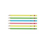 Rotring Neon 6'lı Kurşun Kalem Seti, Karışık Renkler