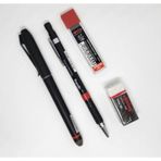 Rotring Ofis Seti Visumax 0.7 Uclu Kalem + Roller Siyah Uc + Silgi Seti