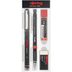 Rotring Ofis Seti Visumax + Roller - 18S-Siyah