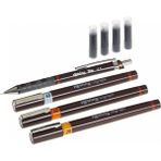 Rotring Rapido Set Isograph Junior Kalem Seti (02-04-06) - Siyah - 1 Adet