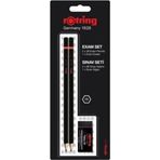 Rotring Sınav Kalemi 2B + Silgi + Kalemtıraş 2 Li Sınav Seti