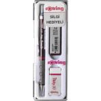 Rotring Siyah Tikky Versatil Kalem Silgi ve Uç Set 0,7mm
